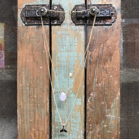 Choker Necklace Whale Crystal - Picture 3 of 5